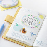Hobonichi See Through Sticky Notes - Yuri Sanae: Forest Lake