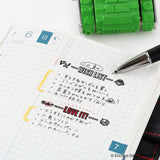 Hobonichi Sanby x Hobonichi: Rotating Stamp for the Techo - One Piece
