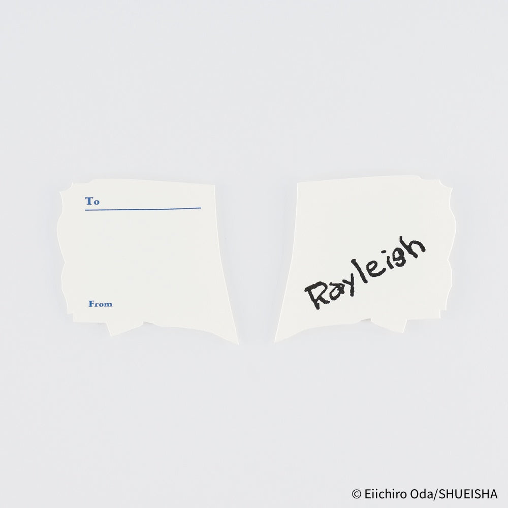 Hobonichi ONE PIECE magazine: Vivre Card & Treasure Tab Letterpress Printed Card