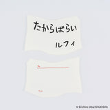 Hobonichi ONE PIECE magazine: Vivre Card & Treasure Tab Letterpress Printed Card