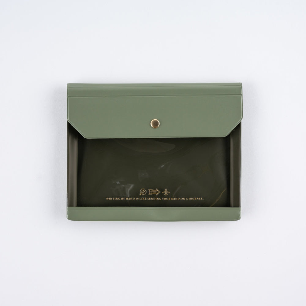 Hobonichi Aletton Document Case for A6 Size - Olive