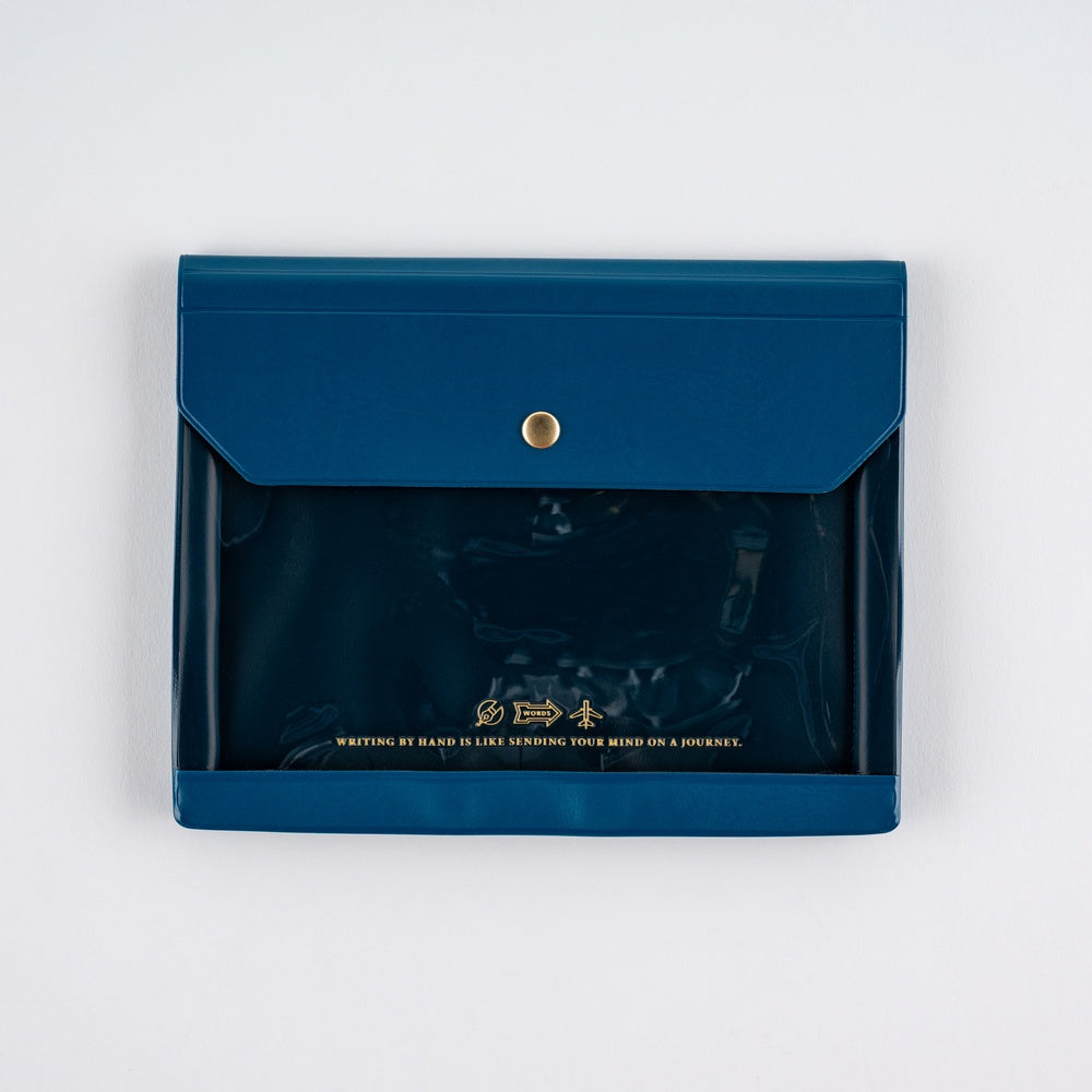 Hobonichi Alettone Document Case for A6 Size - Navy