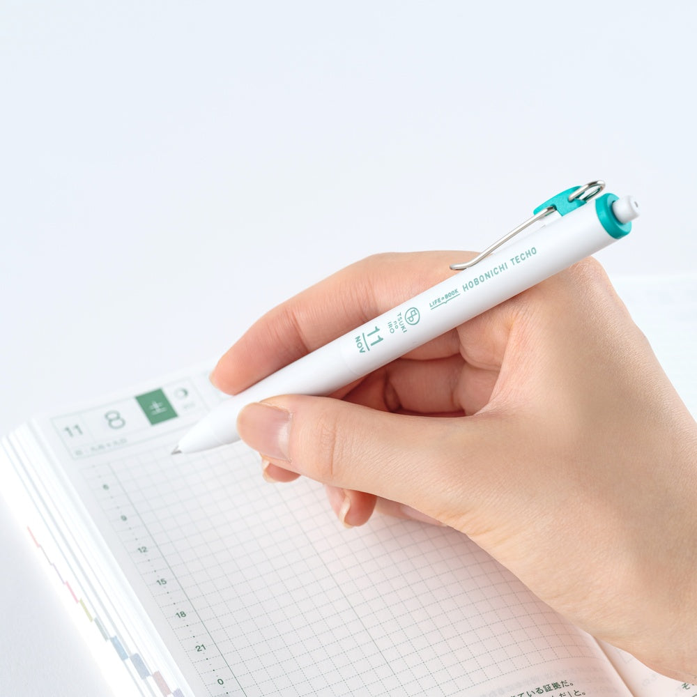Hobonichi TSUKI no IRO: Uniball One - July-Dec Set with Case