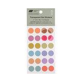 Hobonichi Transparent Dot Stickers (15mm) - TSUKI no IRO:
