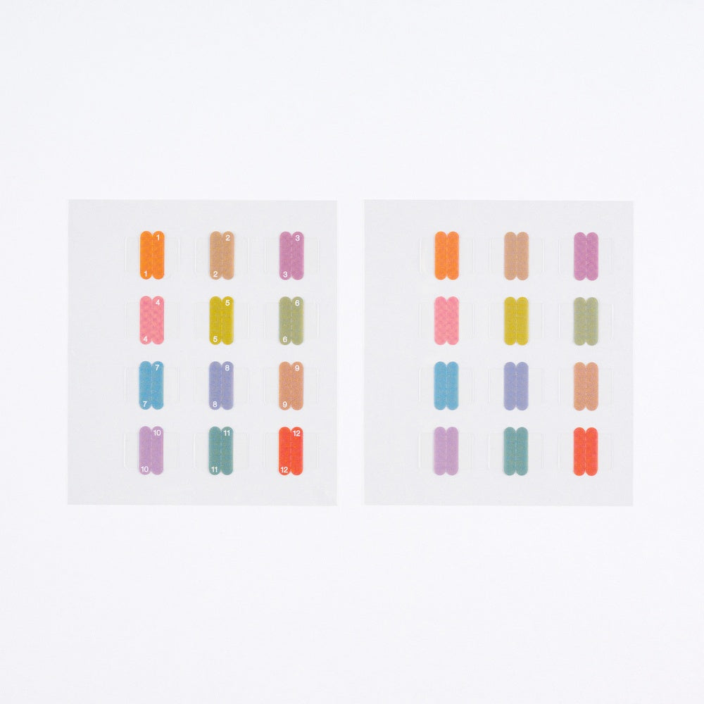 Hobonichi Index Stickers - TSUKI no IRO