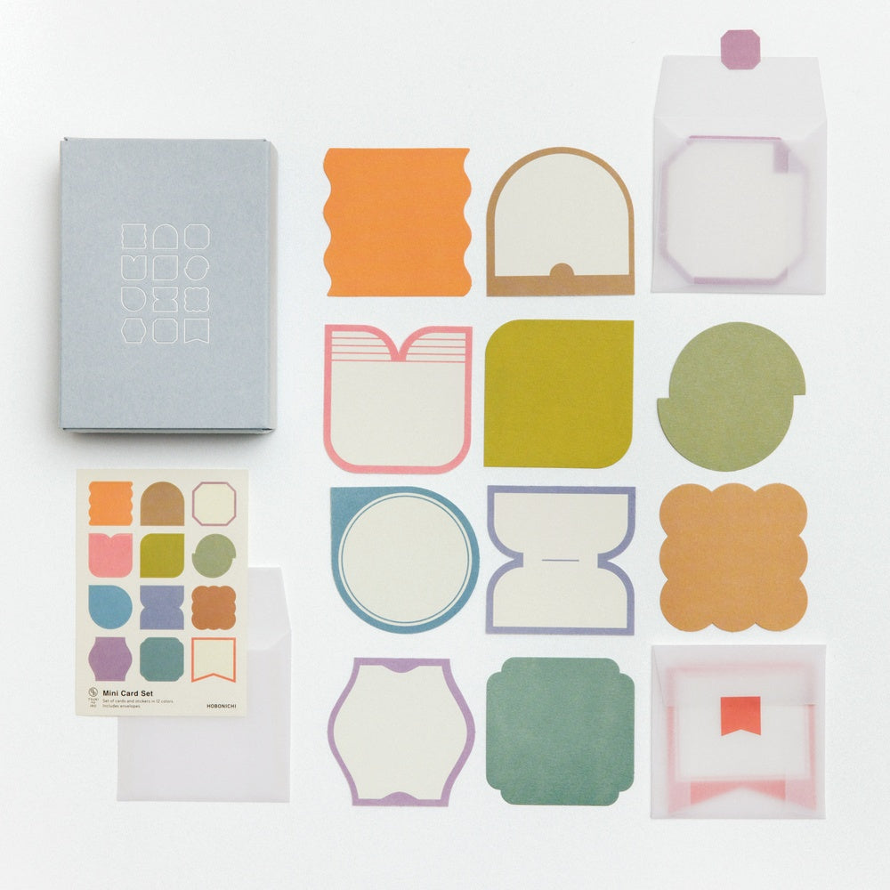 Hobonichi Mini Card Set - TSUKI no IRO