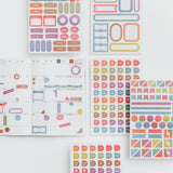 Hobonichi Sticker Set - TSUKI no IRO: Schedule