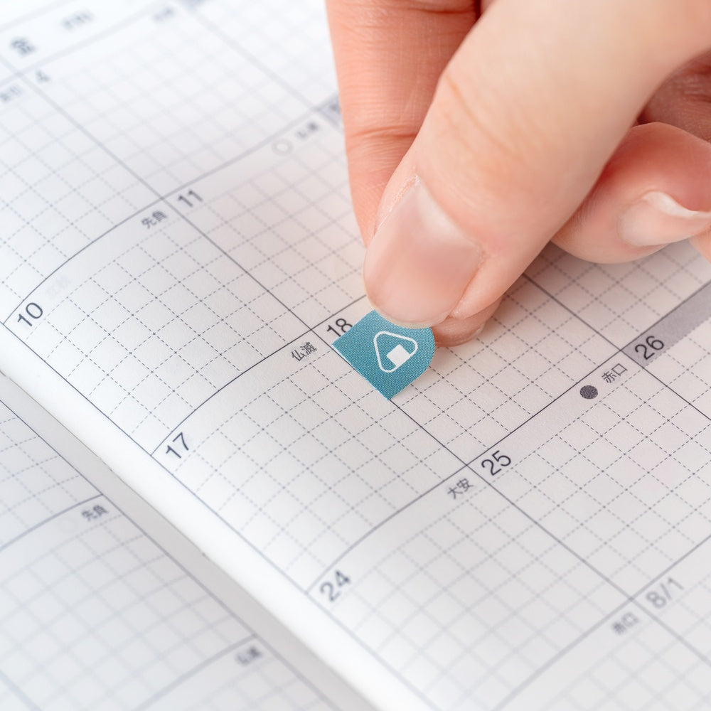 Hobonichi Sticker Set - TSUKI no IRO: Schedule