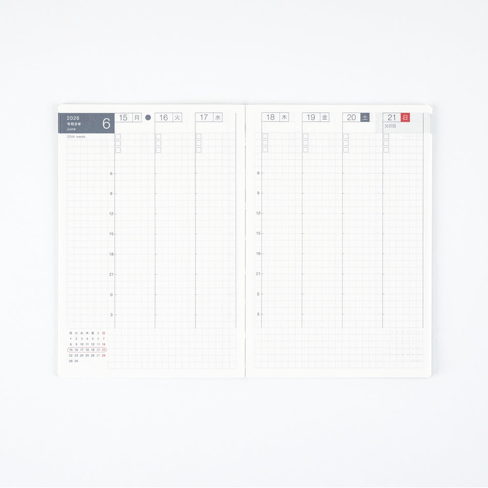 Hobonichi Weekly Calendar 2026