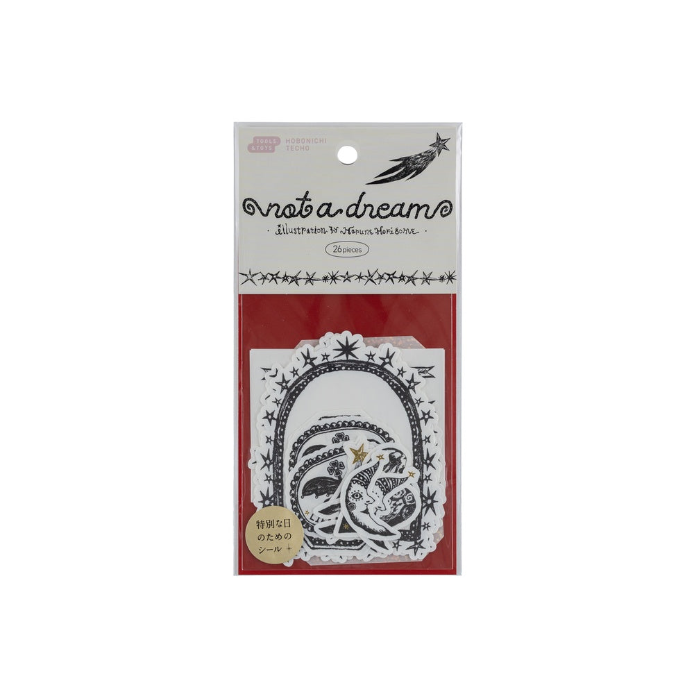 Hobonichi Unforgettable Day Stickers - not a dream