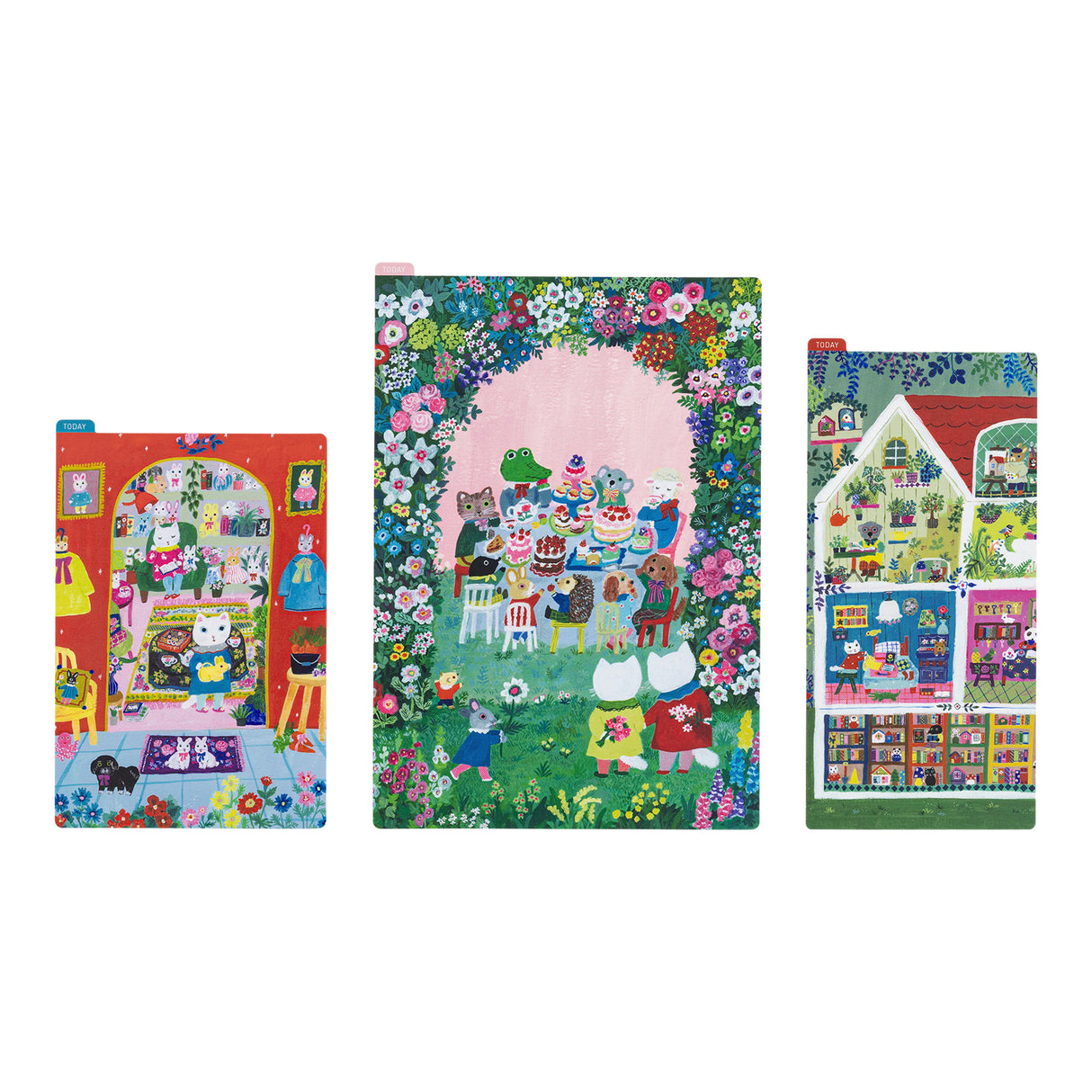 Hobonichi Pencil Board for Weeks -  Yumi Kitagishi (Animal Condo)