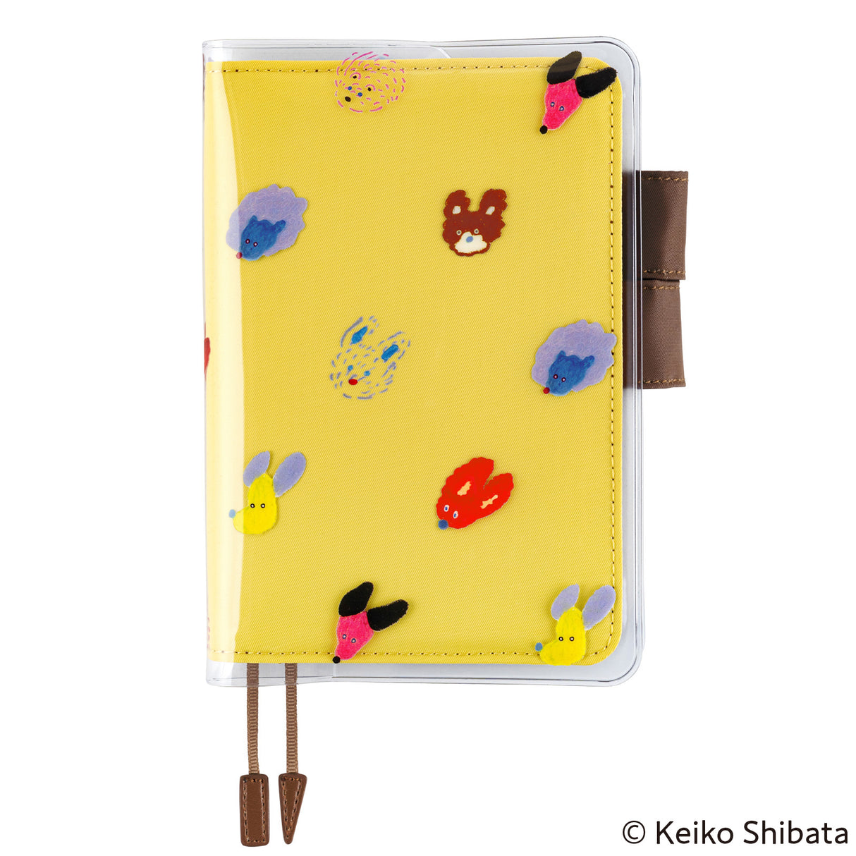 Hobonichi Keiko Shibata: Cover on Cover for A6 Size (Dog Ears Fluttering in the Wind)