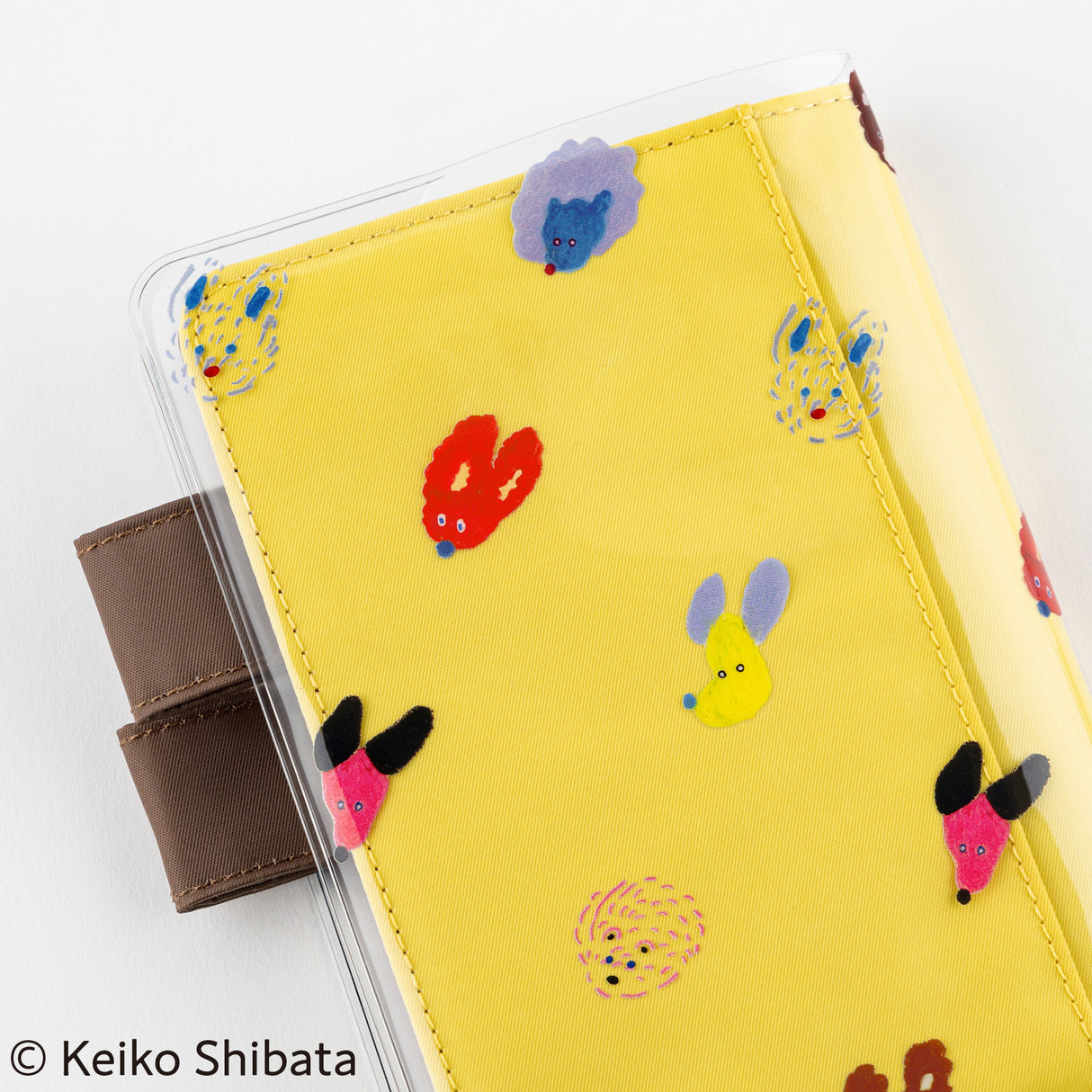 Hobonichi Keiko Shibata: Cover on Cover for A6 Size (Dog Ears Fluttering in the Wind)
