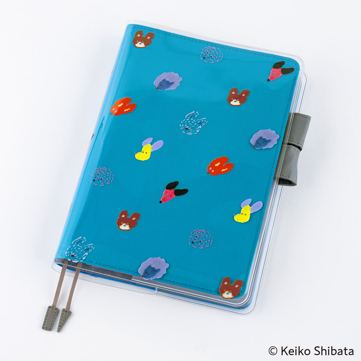 Hobonichi Keiko Shibata: Cover on Cover for A5 Size (Dog Ears Fluttering in the Wind)