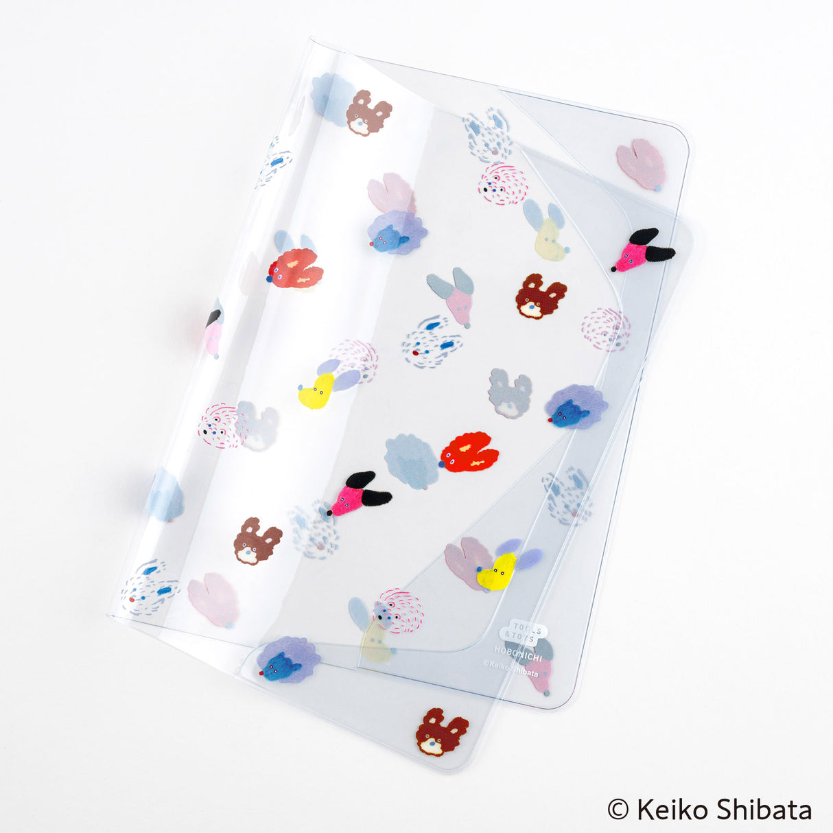 Hobonichi Keiko Shibata: Cover on Cover for A5 Size (Dog Ears Fluttering in the Wind)
