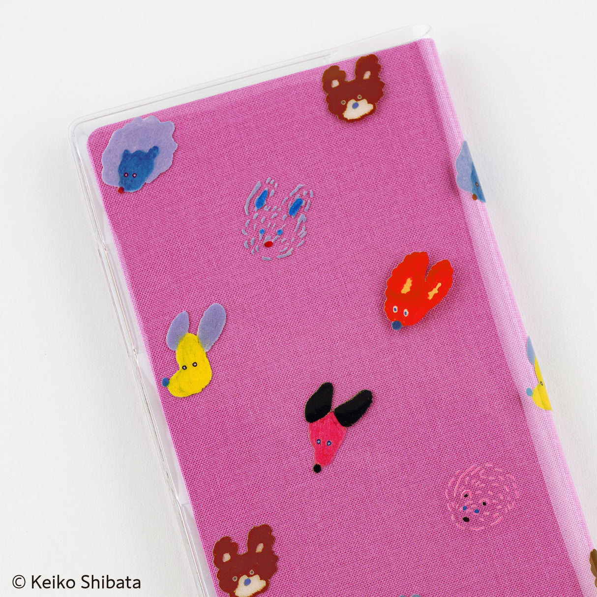 Hobonichi Keiko Shibata: Clear Cover for Weeks (Dog Ears Fluttering in the Wind)