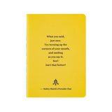 Hobonichi Fireside Chat Notebook - Blank (B7 Size)