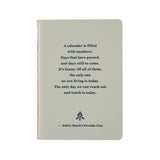 Hobonichi Fireside Chat Notebook - Graph (B7 Size)
