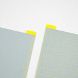 Hobonichi Pencil Board for A6 Size - Ice Gray x Yellow