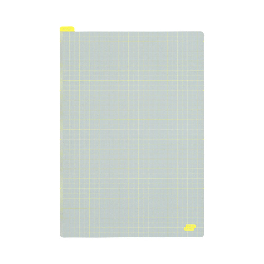 Hobonichi Pencil Board for A5 Size - Ice Gray x Yellow