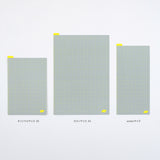 Hobonichi Pencil Board for Weeks - Ice Gray x Yellow