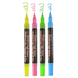 Bistro Chalk Fine Point Markers - Fluorescent A - Set of 4