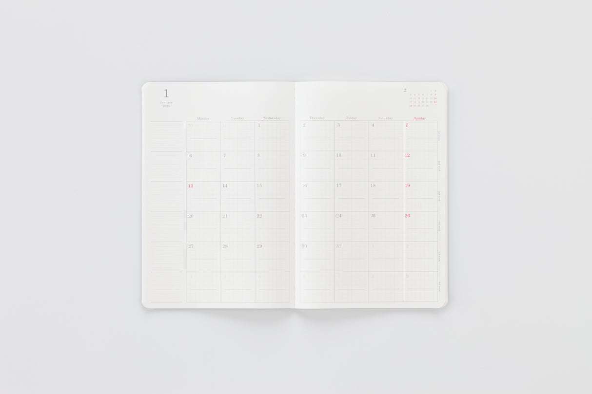 Stalogy 031 Monthly Diary - A5 Slim