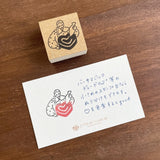 Stamp Marché Seasonal Illustration Stamp - February - Marle's Valentine B