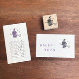 Stamp Marché Seasonal Illustration Stamp - October - Marle Witch