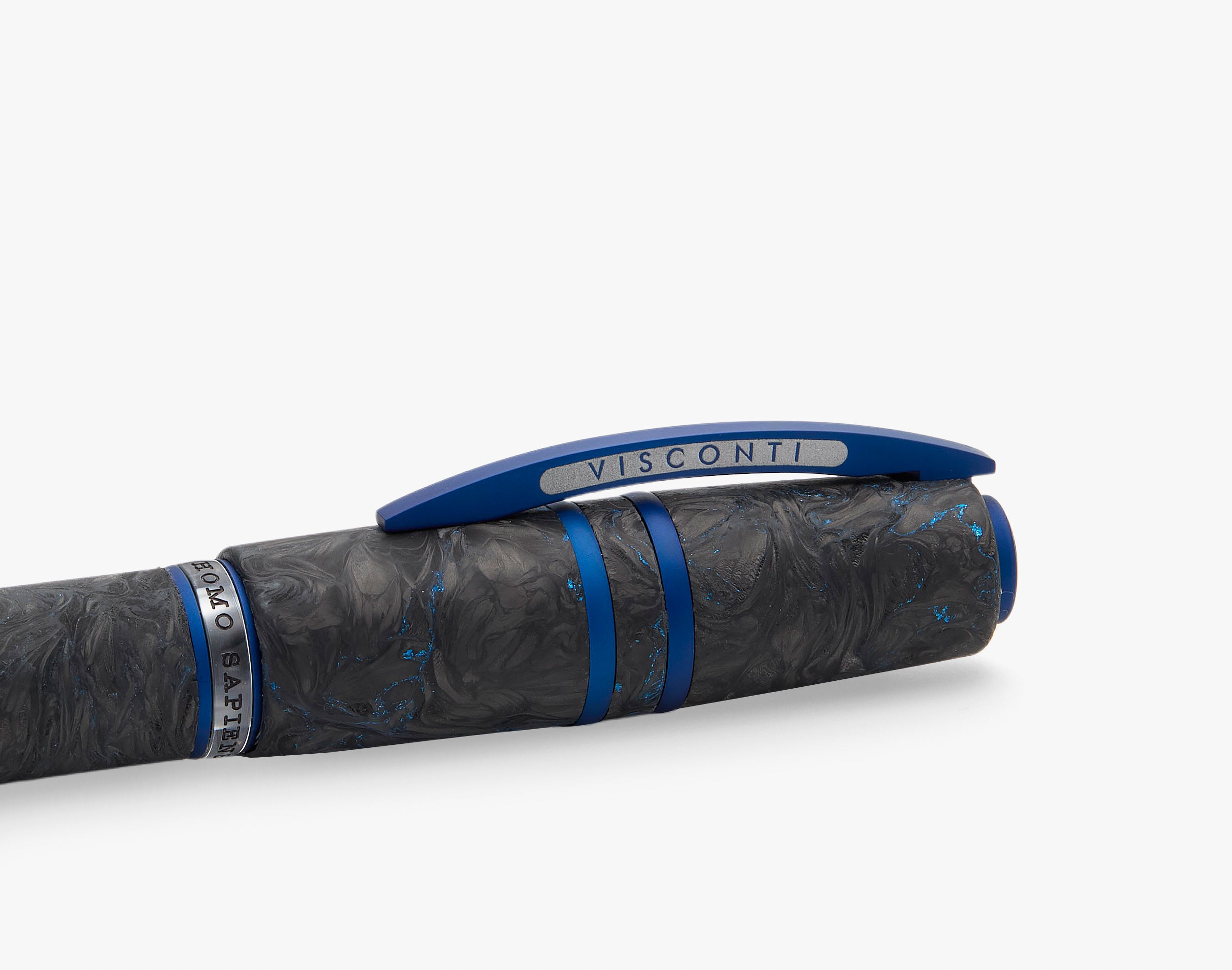 Visconti Homo Sapiens Fountain Pen - Carbon Abyssus (Limited