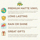 Here for the Tea Frog Gossip Laptop Decal Vinyl Sticker