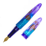 Benu Briolette Fountain Pen - Amethyst Tide