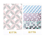 KITTA Portable Washi Decorative Tape  - Wide - Geometry