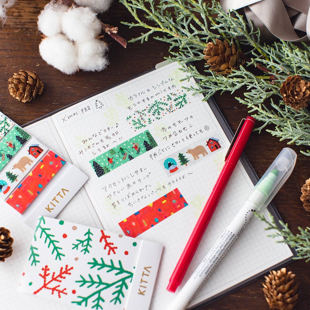 KITTA Washi Decorative Tape - Seasonal