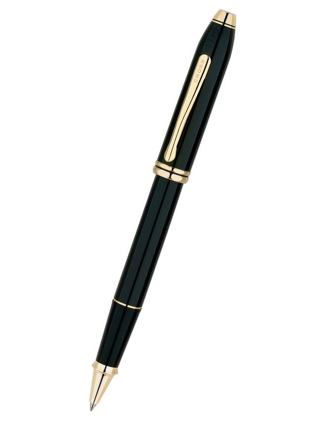 Townsend Black Lacquer Rollerball Pen