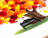 Quilled Autumn Tree Greeting Card