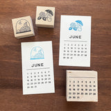 Stamp Marché Seasonal Illustration Stamp - June - Marle Hydrangea