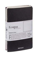 Fabriano Ecoqua Pocket-Sized Notebook - 4 Notebook Pack