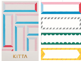 KITTA Portable Washi Decorative Tape - Basic - Frame