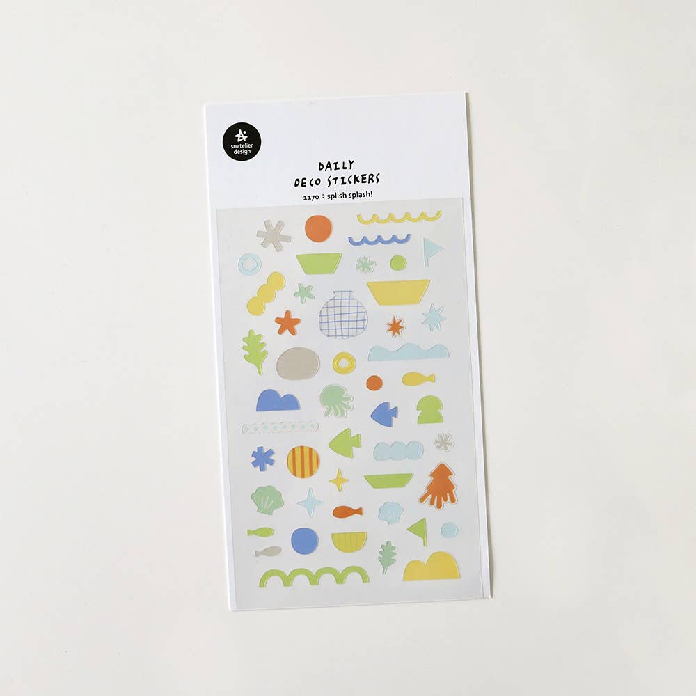 Suatelier Design Stickers - Splish splash!