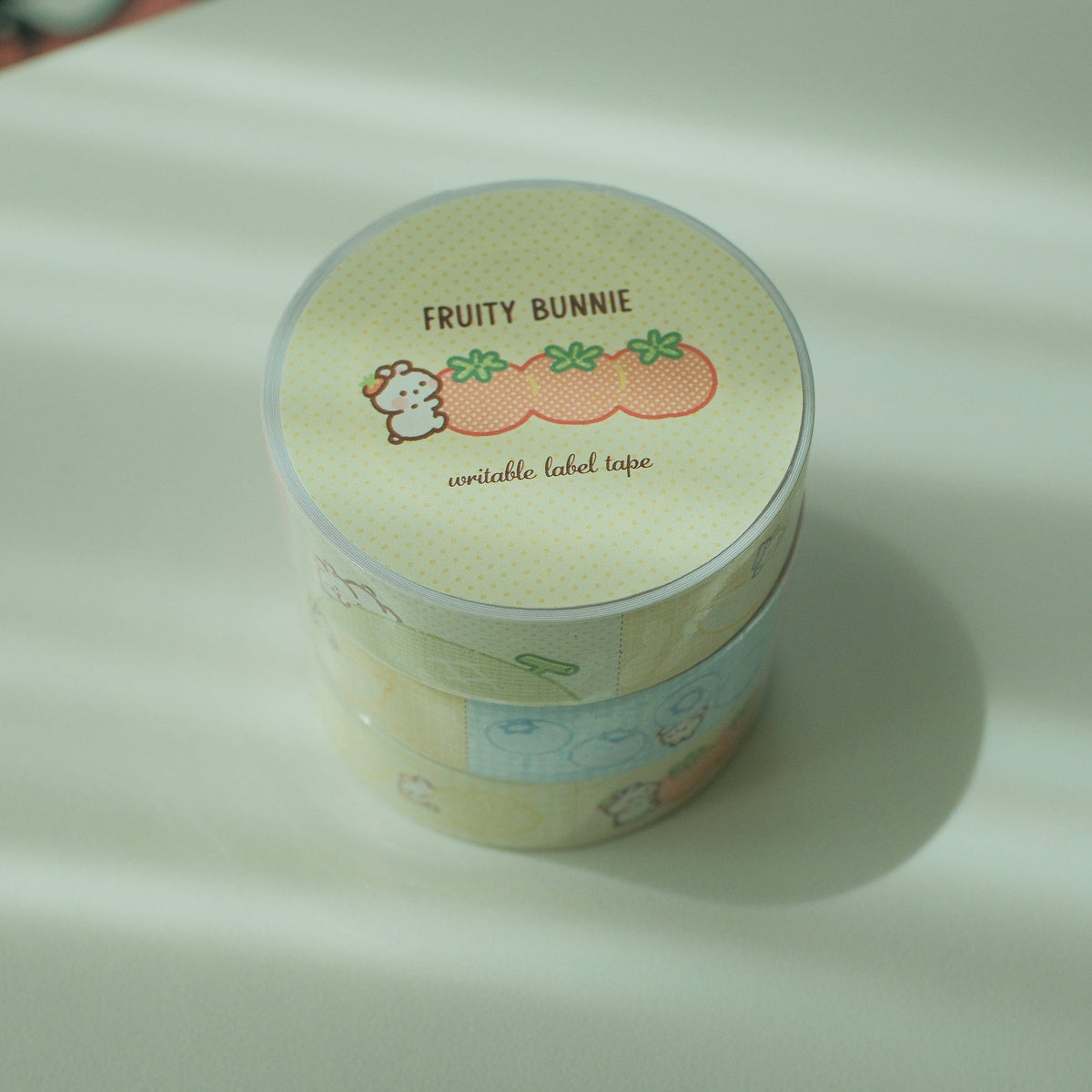 2jingis2jing Fruity Bunnie Writable Tape Roll