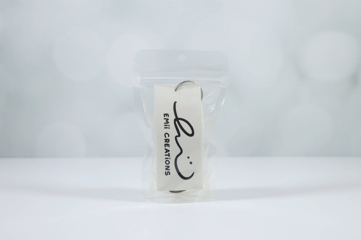 Emii Creations Tiny Nigiri Sushi Keychain -  Shrimp Tuna Salmon Egg