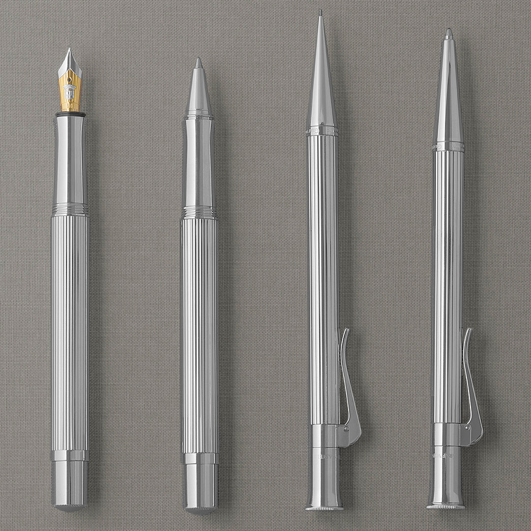 Graf von Faber-Castell Classic Platinum Plated Rollerball Pen