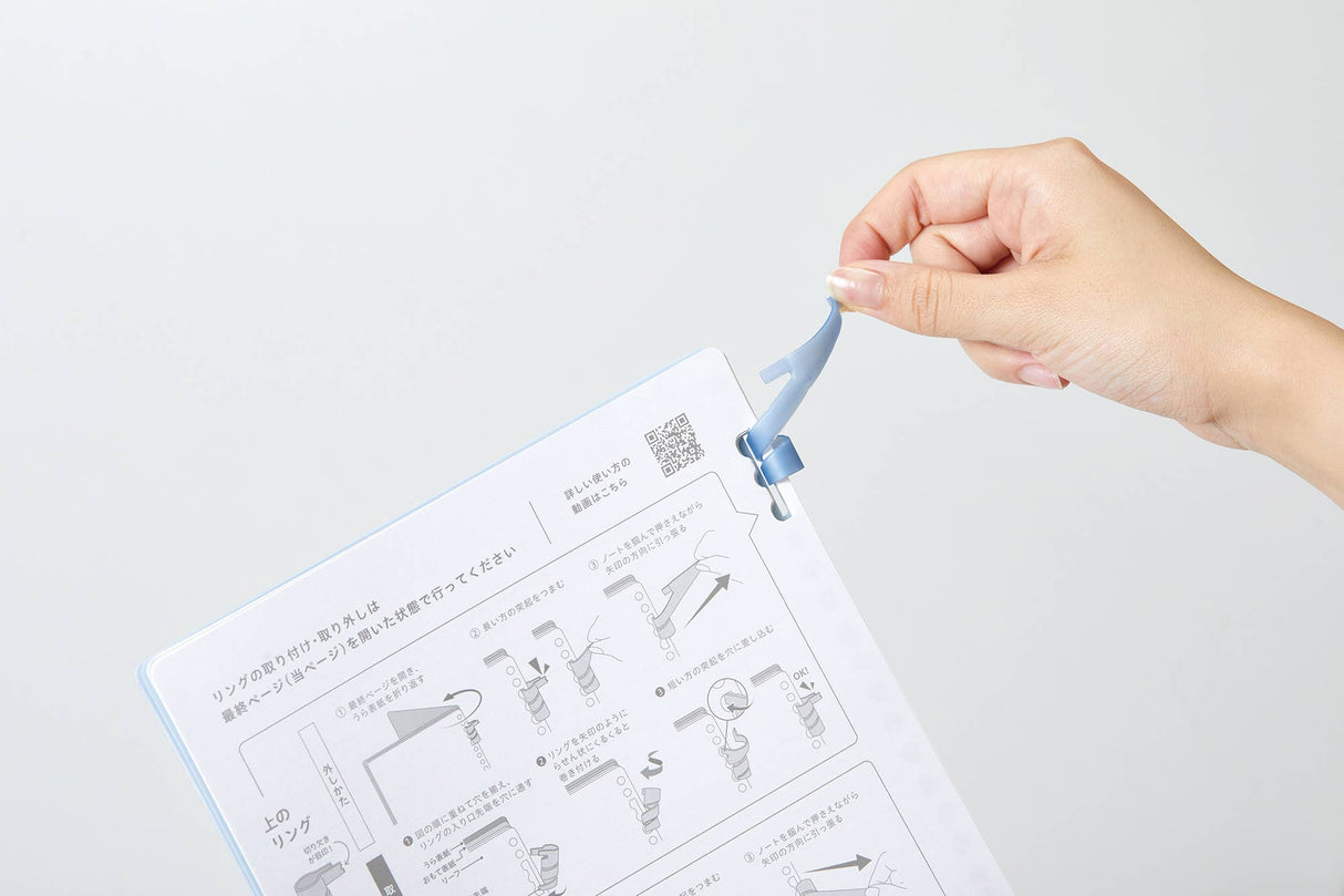 LASENO Spiral Ring Notebook - A5 Size