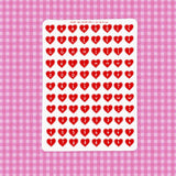 Art By Elowyn Heart Shaped Letters Alphabet Sticker Sheet