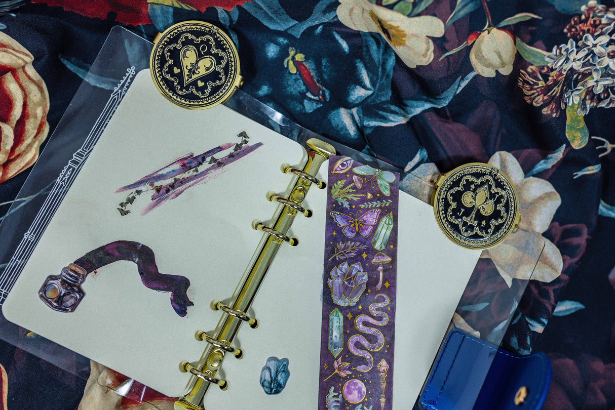 CoraCreaCrafts Alice Metal Clips (Set of 2)