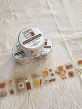 Bloom Paper Studio Bear's Cafe Kiss Cut PET Tape