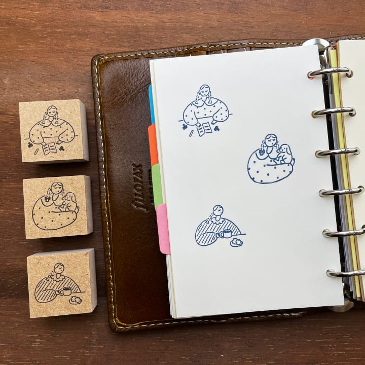 Stamp Marché Illustration Stamp - Marle Sweets