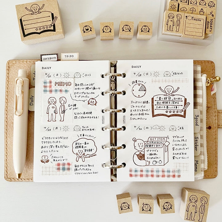 Stamp Marché x Peppoko Stamp - Mind Notes