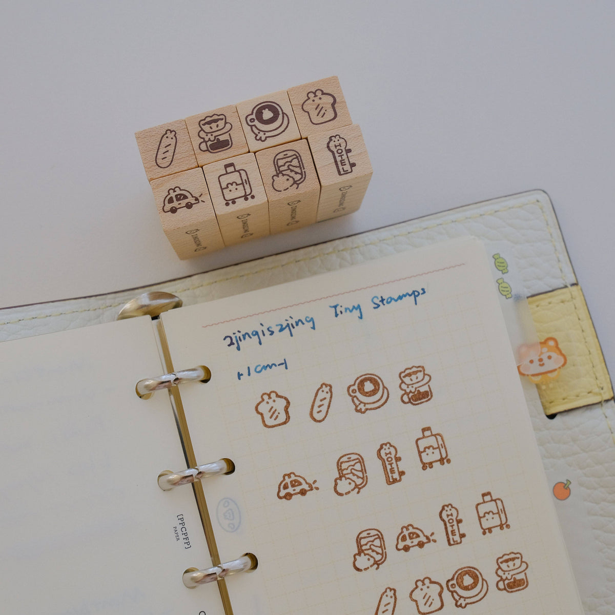 2jingis2jing Mini Rubber Stamp